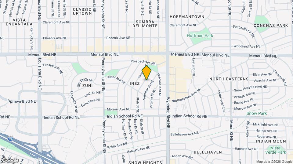 2138 Utah St NE Map and Location Details