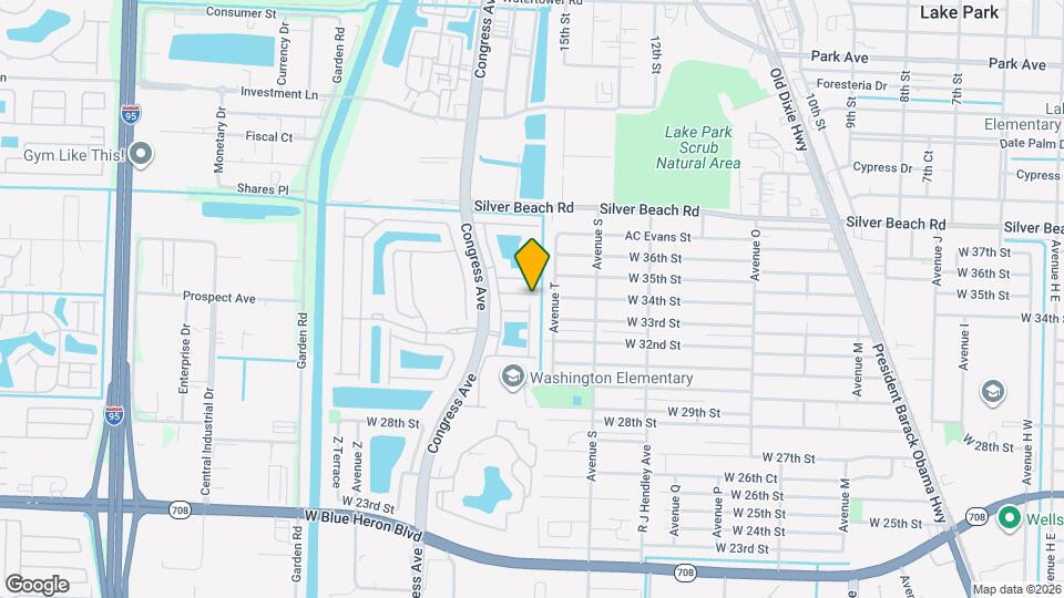 1909 Hibiscus Ln Map and Location Details