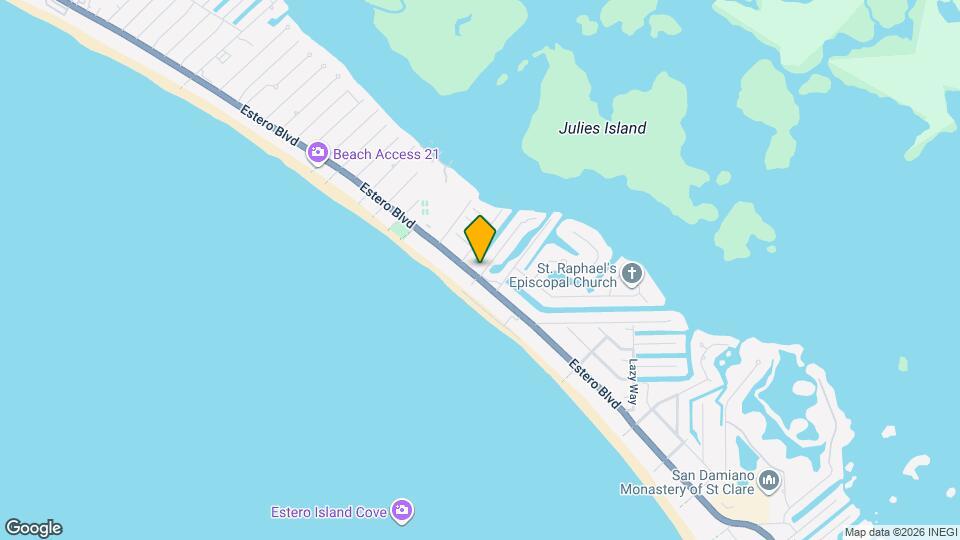 4969 Estero Blvd Map and Location Details