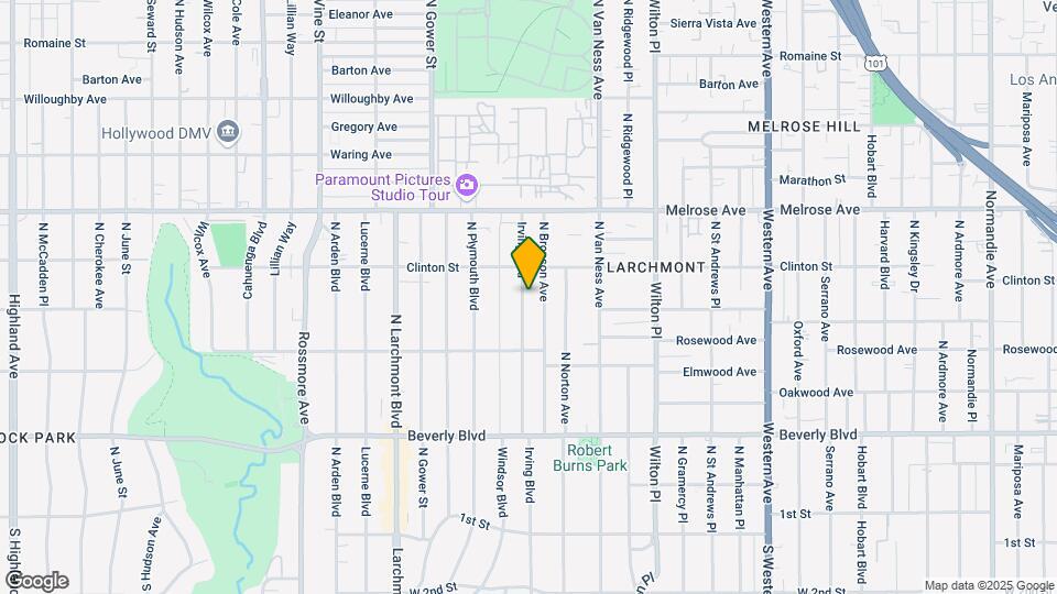 560 N Irving Blvd Map and Location Details