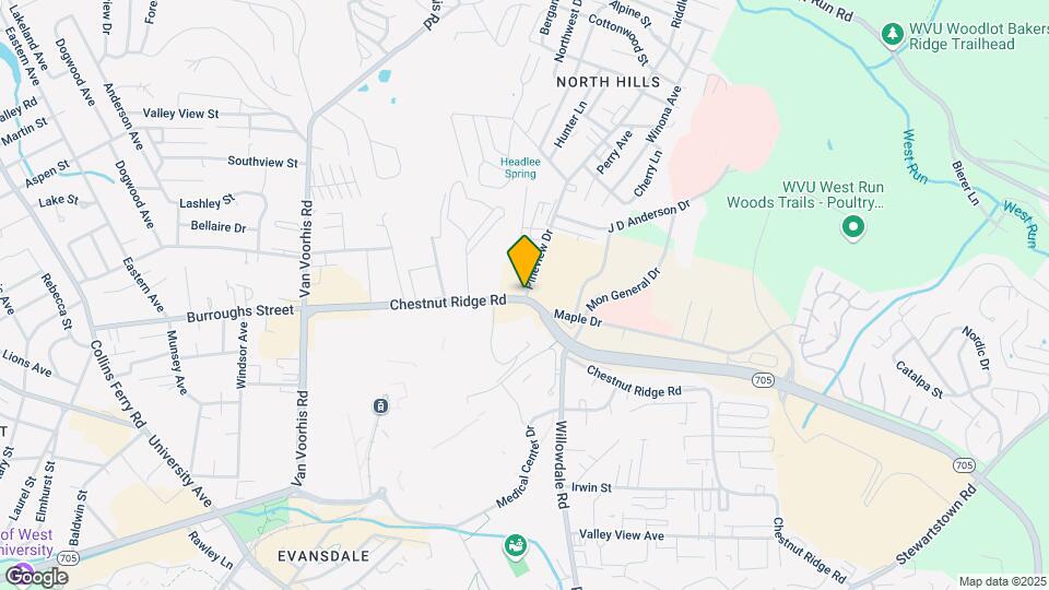 1 Pineview Dr Map and Location Details
