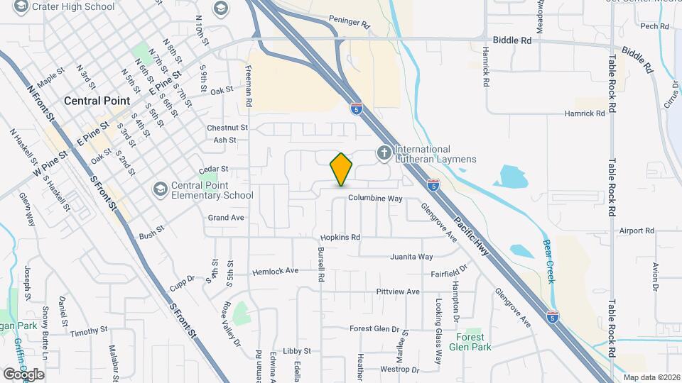 763 Columbine Way Map and Location Details