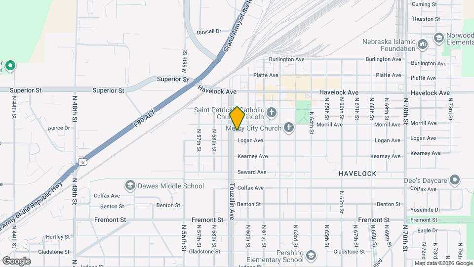 4118 Touzalin Ave Map and Location Details