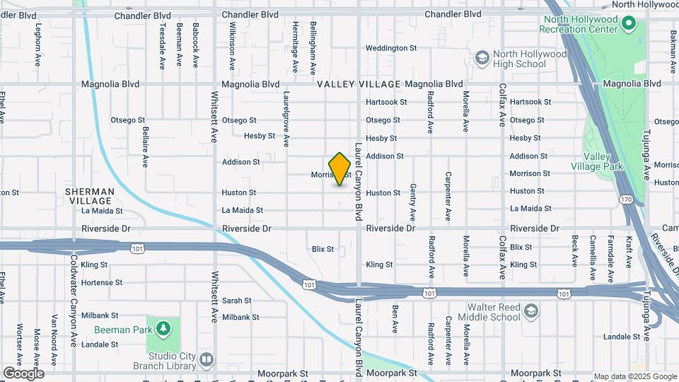 12131 Huston St Map and Location Details