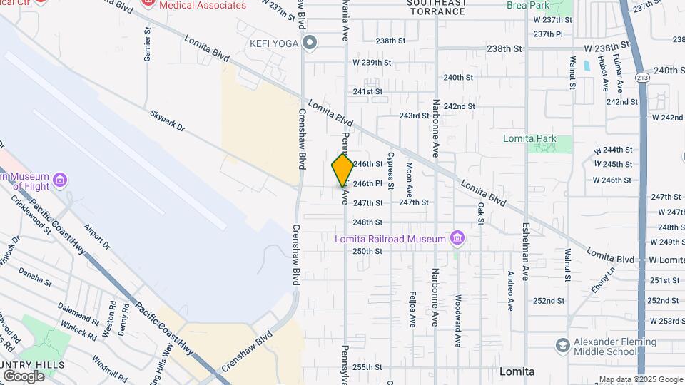 24647 Pennsylvania Ave Mapa y Detalles de la Ubicación