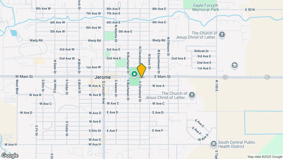 405 E Main St Map and Location Details