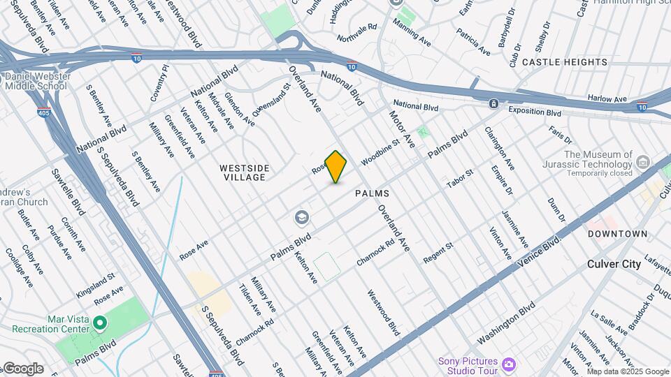 10752 Woodbine St Map and Location Details