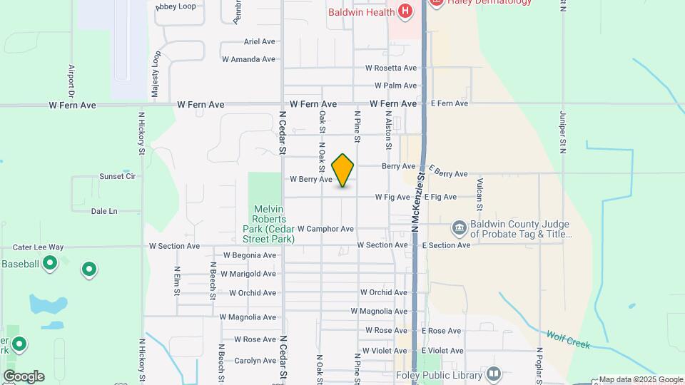 308 W Fig Ave Map and Location Details