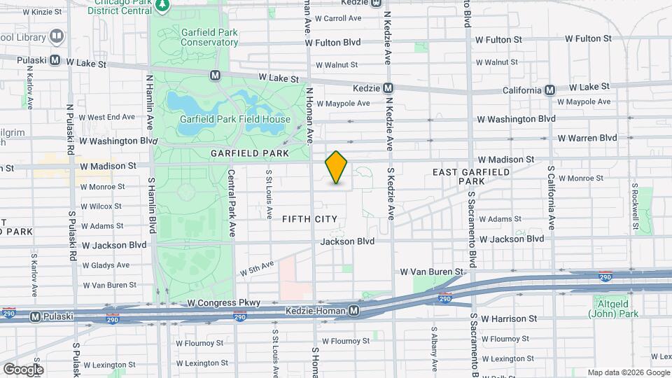 3326 W Monroe St Map and Location Details