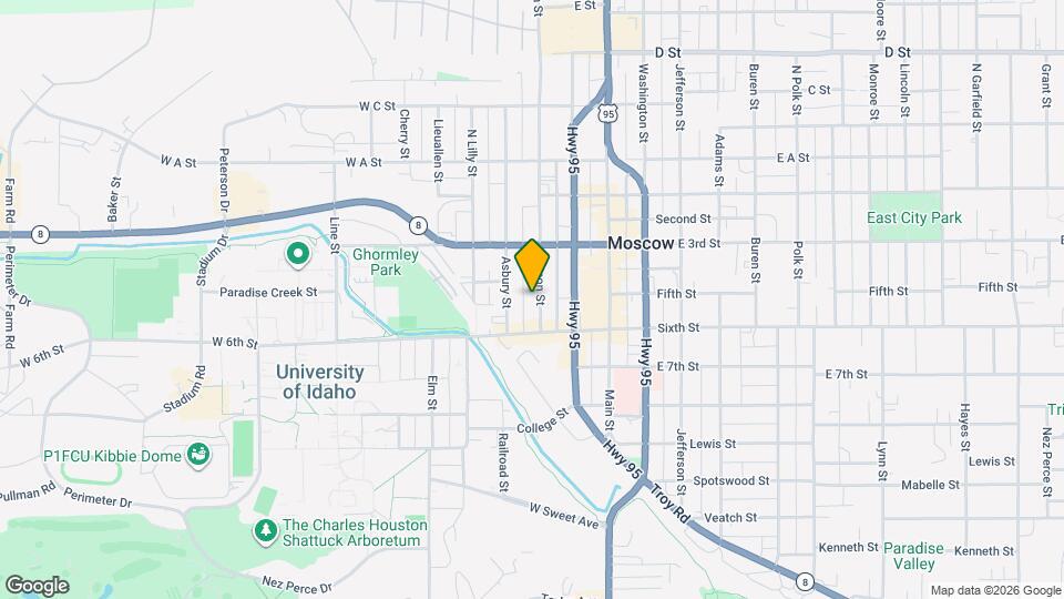 503 S Almon St Map and Location Details