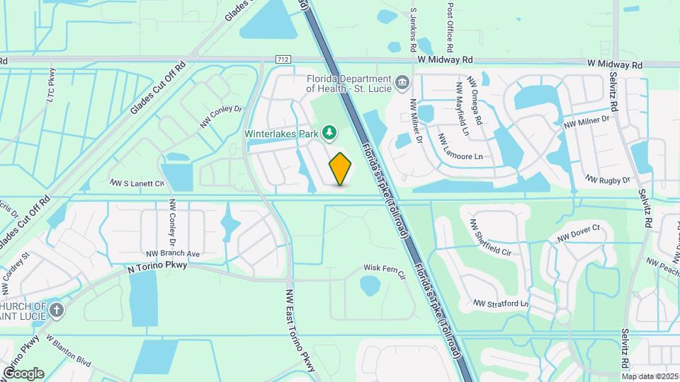 5268 NW Gamma St Map and Location Details