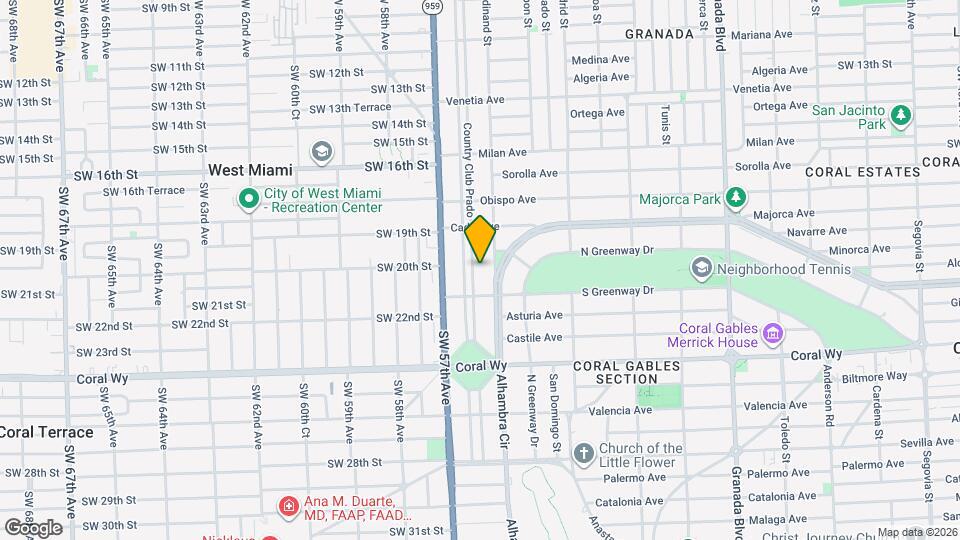 2015 Country Club Prado Map and Location Details