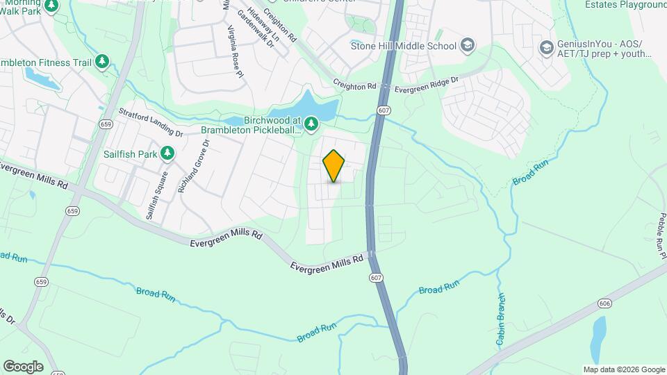 23651 Havelock Walk Ter, Unit 407 Map and Location Details