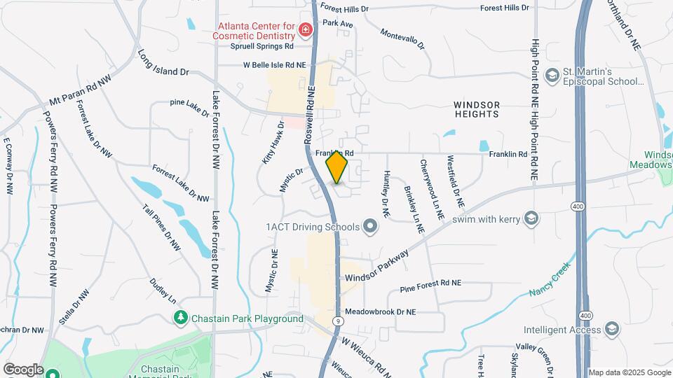 4217 Deming Cir Map and Location Details