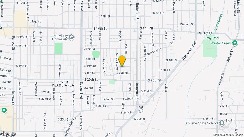 1457 S 18th St Map and Location Details