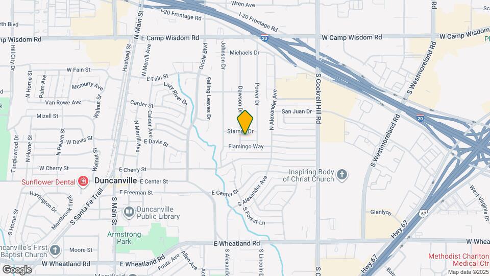 402 Dawson Dr Mapa y Detalles de la Ubicación