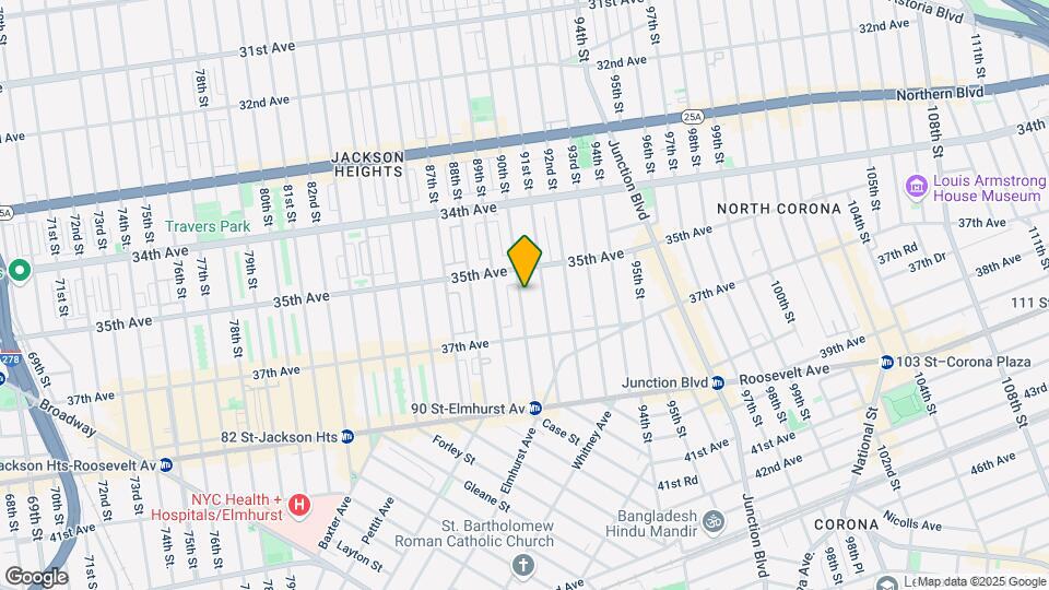 3525 90th St Map and Location Details