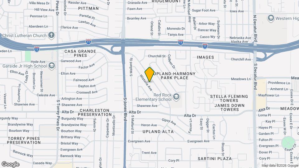 332 Wisteria Ave Mapa y Detalles de la Ubicación