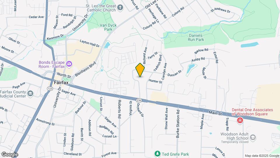 3933 Fairview Dr Map and Location Details