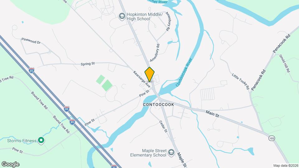 14 Kearsarge Ave Map and Location Details