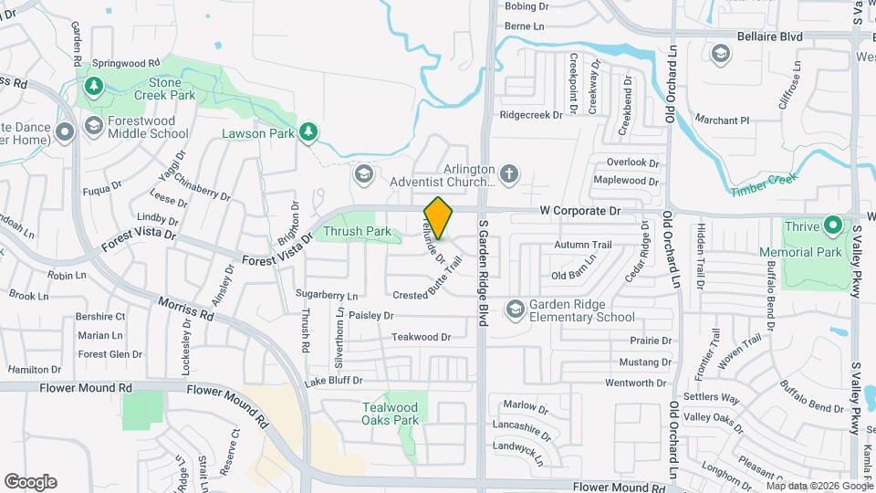 2432 Telluride Dr Mapa y Detalles de la Ubicación