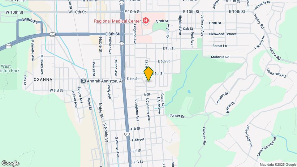 415 Lapsley Ave Map and Location Details