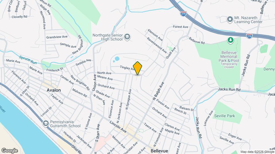 515 Carolyn Ave Map and Location Details