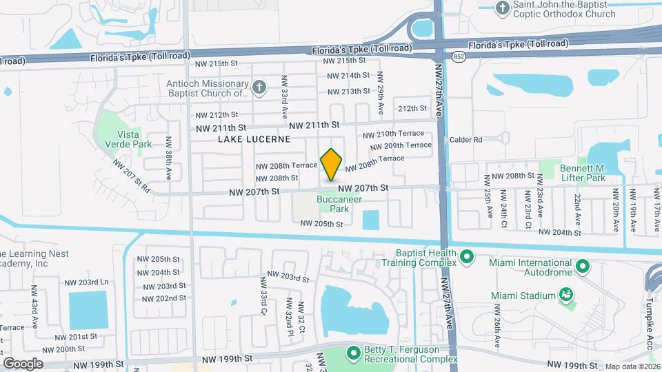 20700 NW 31st Ave Map and Location Details
