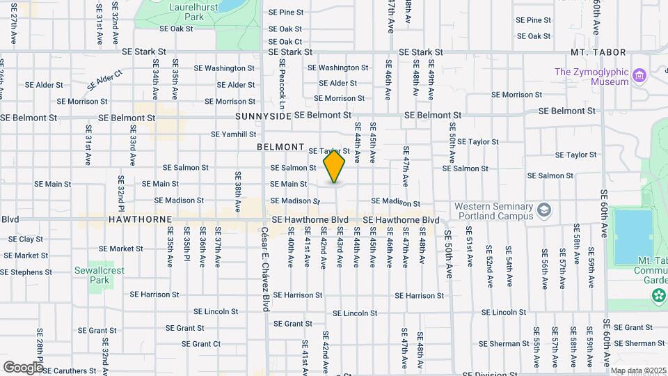 4204 SE Main St Mapa y Detalles de la Ubicación