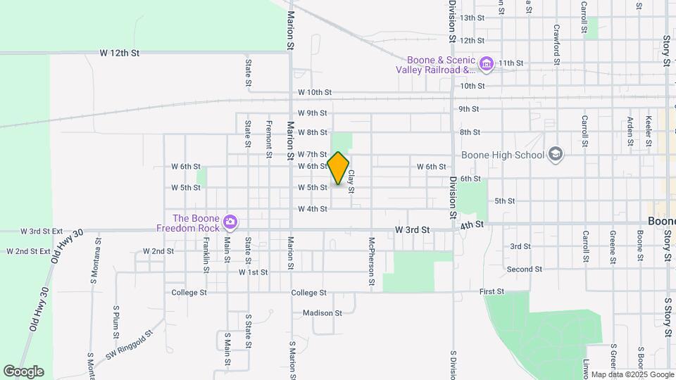 520 W 5th St Map and Location Details