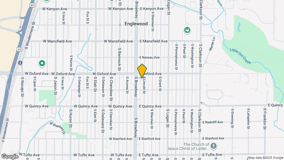 4135 S Lincoln St, Unit A Mapa y Detalles de la Ubicación