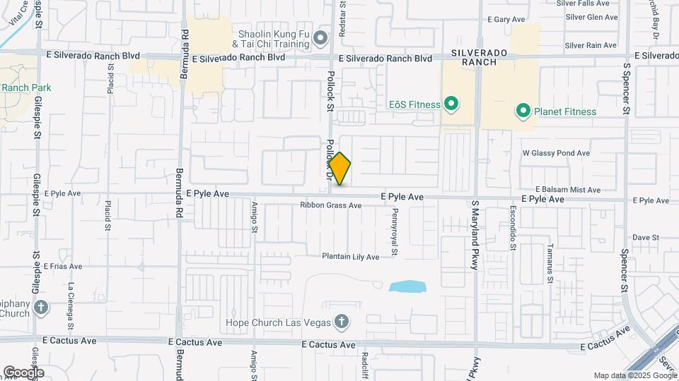 821 Dancing Vines Ave Map and Location Details