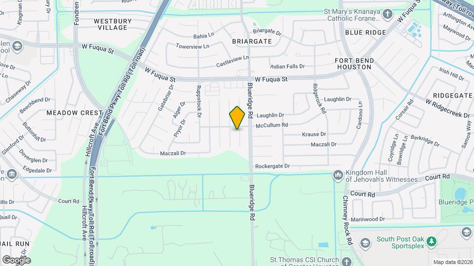 15910 Willmore Ln Mapa y Detalles de la Ubicación