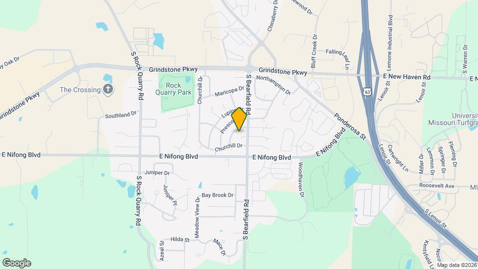 2301-2303-2303 Monmouth Ct Map and Location Details