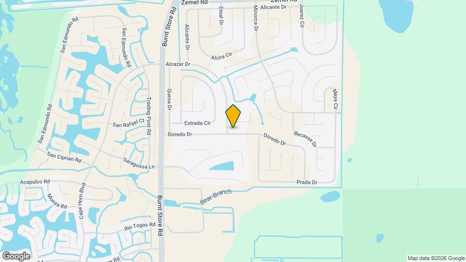 25208 Doredo Dr Map and Location Details