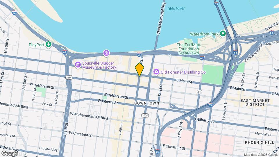 133 S 3rd St Map and Location Details