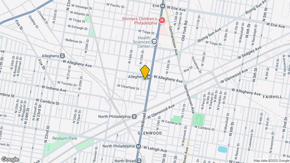 3140 N Rosewood St Map and Location Details