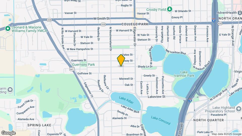 828 Shady Ln Dr Map and Location Details