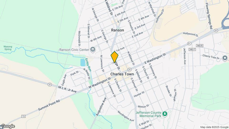 212 N George St Map and Location Details