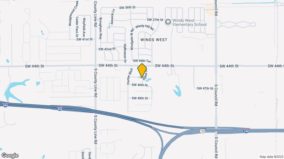 8504 SW 45th Terrace Map and Location Details