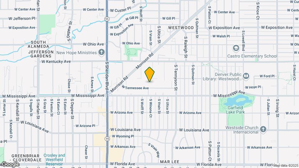 4683 W Tennessee Ave Map and Location Details