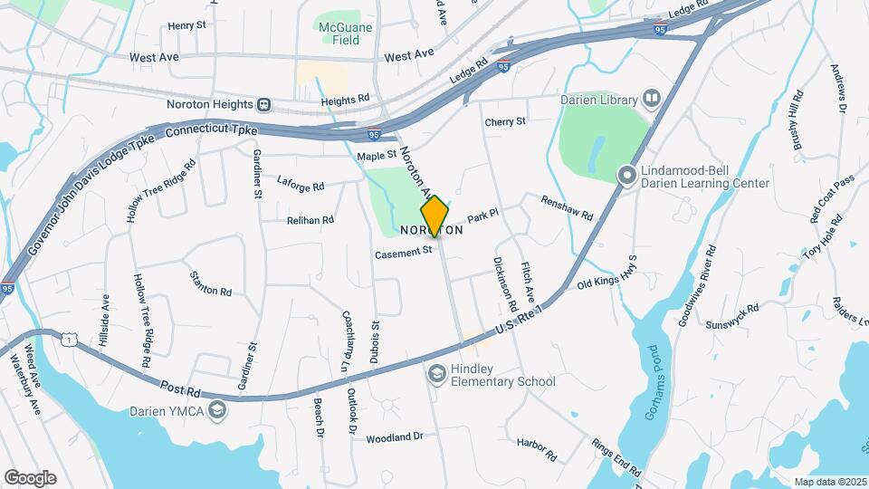 53 Noroton Ave Map and Location Details