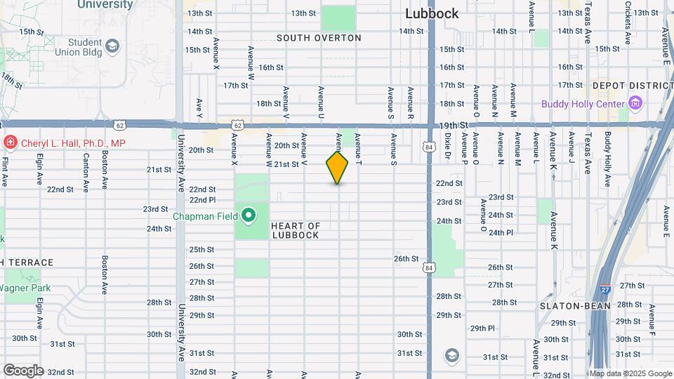 2101 22nd St Map and Location Details