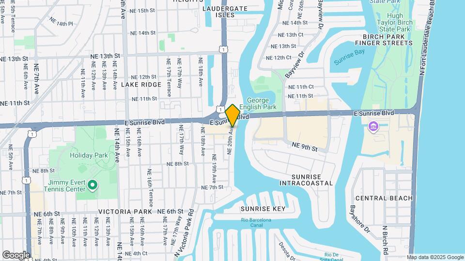 904 NE 20th Ave Map and Location Details