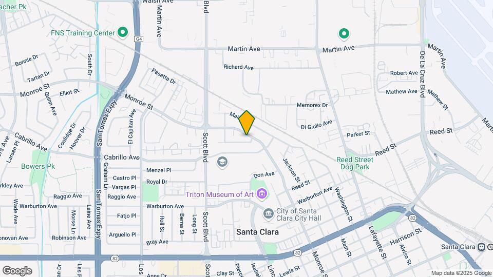 2124 Monroe St Map and Location Details