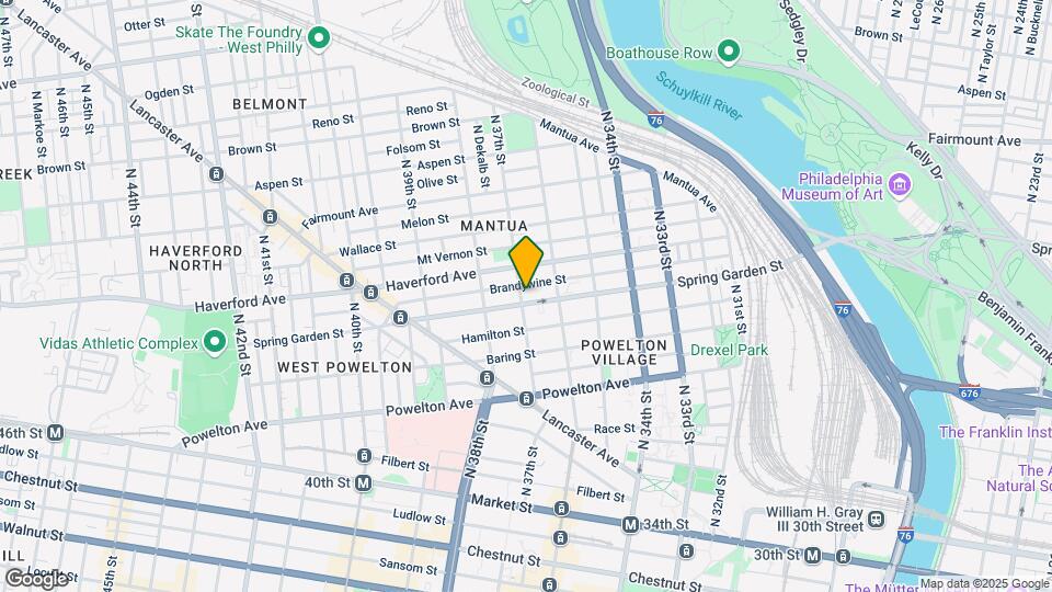 3639 Spring Garden St Map and Location Details
