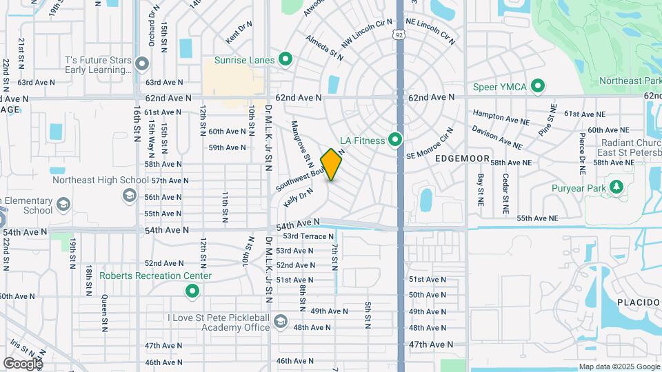 5625 Atlantic Ave N Map and Location Details