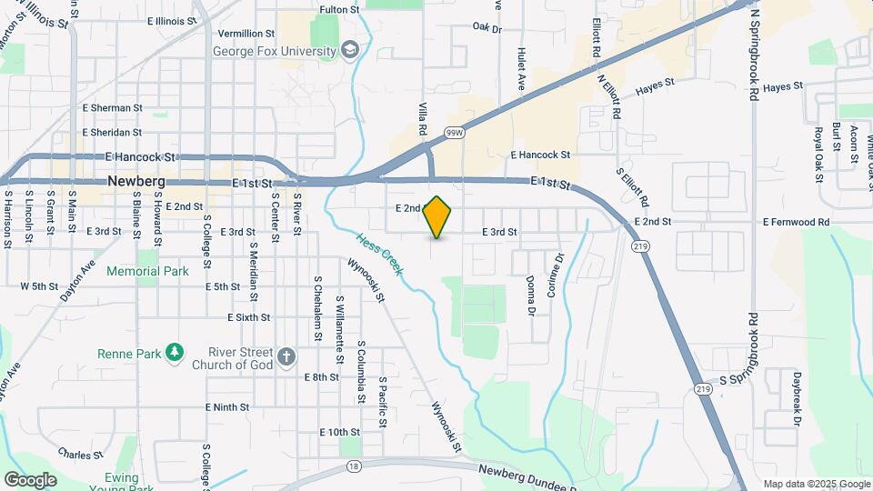 1542 E 3rd St, Unit Unit B Map and Location Details