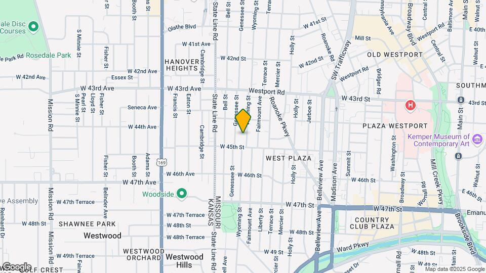 4432 Wyoming St Map and Location Details