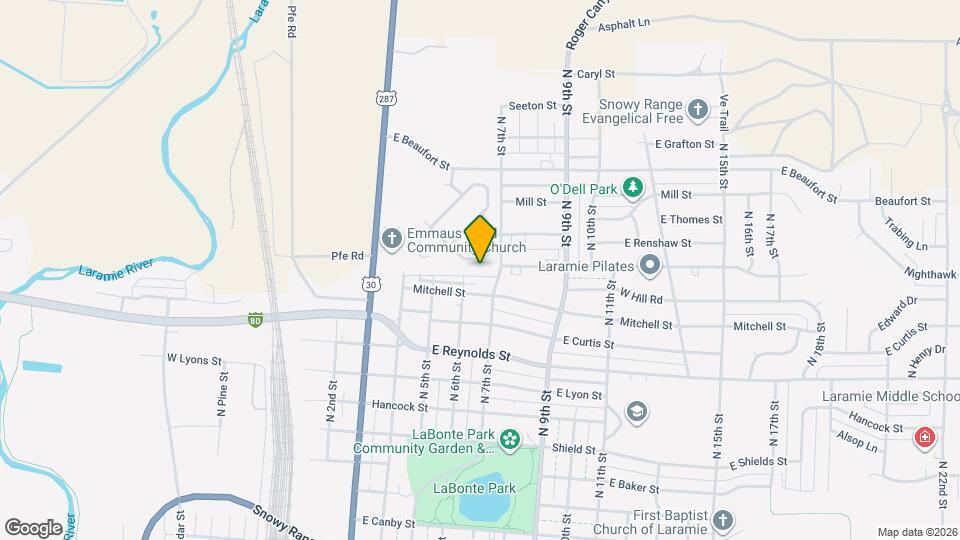 621 E Mitchell St Map and Location Details